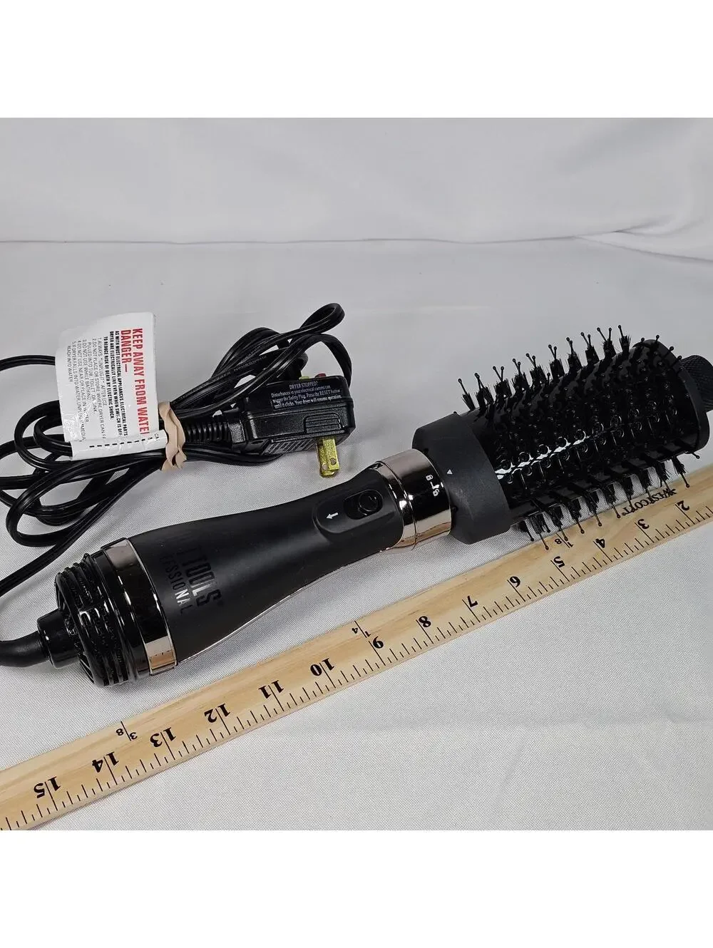 Hot Tools Pro Artist Detachable One Step Volumizer & Dryer, Black Large Tested